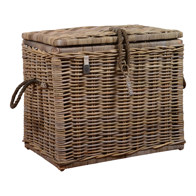 Brambly Cottage Macclesfield Kubu Rattan Storage Trunk & Reviews
